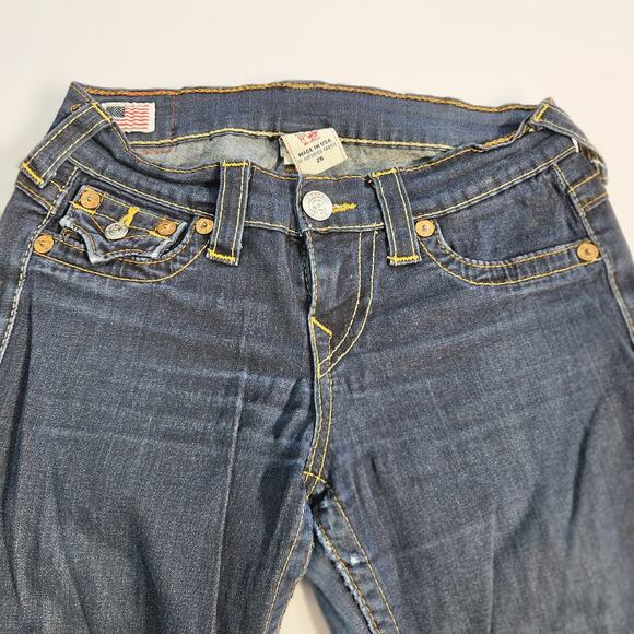 True Religion womens jeans sz 26 style# G8-K44BCS misty - Picture 11 of 16